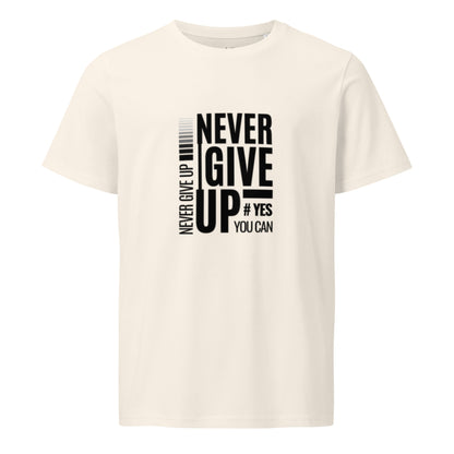 Never Give Up Vintage White